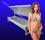 Collagen Double Sunbed for sale